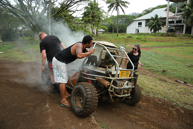 Mud Buggies : Rarotonga : Business News Photos : Richard Moore : Photographer